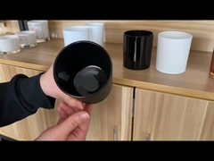 Helder glazen lege theelichtkaarsenhouder kopjes potten 5,5x6,8