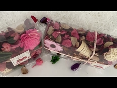 Aangepaste geurende potpourri gedroogde bloemen zelfgemaakte kerst potpourri zakje zak