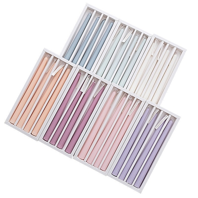 Van de de Paraffinesoja van de pijlerstok van de de Kaarskleur 4pcs Was Bemerkte Spitse de Giftreeks