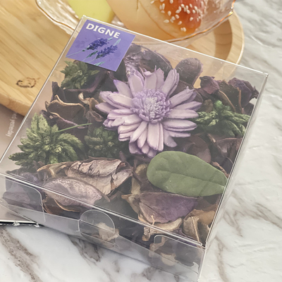 Bemerkte Droge het Sachetzakken 90g van het Lavendelwelriekend mengsel van gedroogde bloemen en kruiden voor Fornuisbovenkant