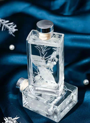 Gift van de het Parfumluxe van aromareed diffuser 150ml de Vierkante die met Droge Bloem wordt geplaatst