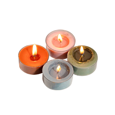 Kleurrijke Bemerkte Votive Tealight-Kaarshouder voor Huisdecor