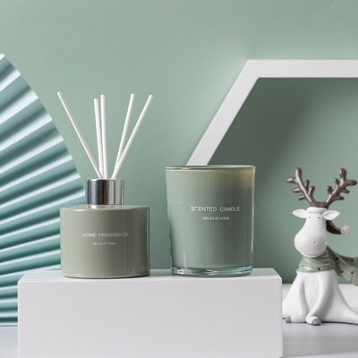 Van de de Geurolie van het AROMAhuis het Ontwerp van Reed Diffuser Scented Candle Unique