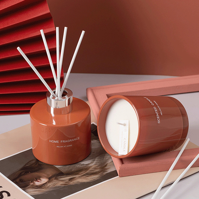 Van de de Geurolie van het AROMAhuis het Ontwerp van Reed Diffuser Scented Candle Unique