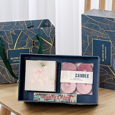 Geur Private Label Thee Wax Soja Wax Pijler Geurkaars Cadeau Aangepast