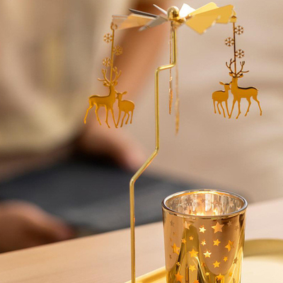 Glazen Pot Aromatherapie Geometrie Merry Go Round Geurende Soja Kaarsen Private Label