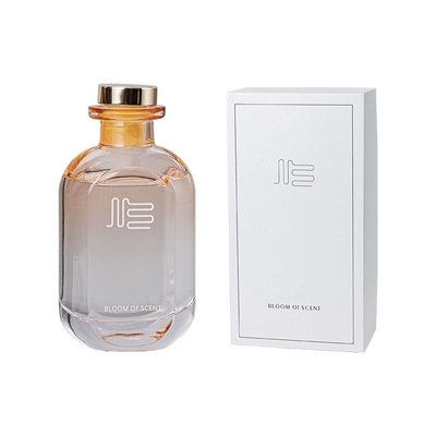 Aangepaste glazen fles etherische olie Aromatherapie Stick Clear Household Reed Diffuser