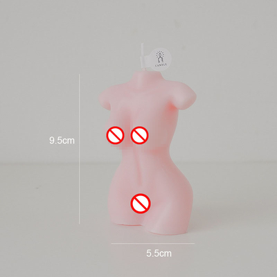 Van het de Vrouwenlichaam van het AROMAhuis Met de hand gemaakte Privé Etiket Aangepaste van het Torso Naakte Modelshaped carved scent van Curvy Vrouwelijke de Sojawas Cand