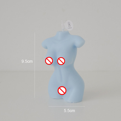 Van het de Vrouwenlichaam van het AROMAhuis Met de hand gemaakte Privé Etiket Aangepaste van het Torso Naakte Modelshaped carved scent van Curvy Vrouwelijke de Sojawas Cand