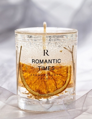 Van de het Decorbloem van het AROMAhuis van de Geurjelly fragrance candle luxury private van het het Etiketgel de Sojawas Bemerkte Kaars in Glaskruik
