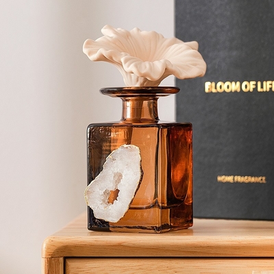 De Zaal van de het Bureaulucht van de Aromatherapyetherische olie de Verse Fles Reed Diffuser van het Parfumglas