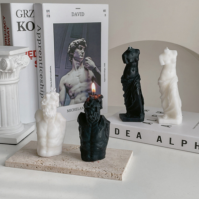 Venus Statue Roman Column Scented-de Kaarshouder paste Europese Stijl aan