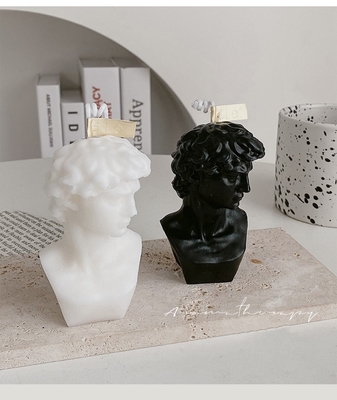 Van de Kaarsendavid venus laocoon human body sculpture van het AROMAhuis Romantische Liefde Bemerkte van de Sojawas Bemerkte Kaarsen de Verjaardagsgiften