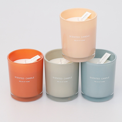 Van de de Bestseller de Aromatische Gift van het AROMAhuis van het de Doosreeks Aangepaste Glas Reeks van de de Kruik100% Natuurlijke Bemerkte Kaars
