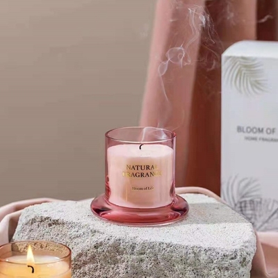 Van de Douanerose amber ebony fresh spring cream coffee van het voorraadetiket Grote de Groottewas Bemerkte Kaarsen in Kruik met Klokdeksel