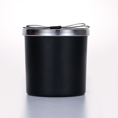 Aangepaste Oem van de de Wasluxe van de Luxe Grote Soja van het Glasaromatherapy van de het Parfumwoodwick Bemerkte Kaars de Houderskruiken voor Vrouwengift S
