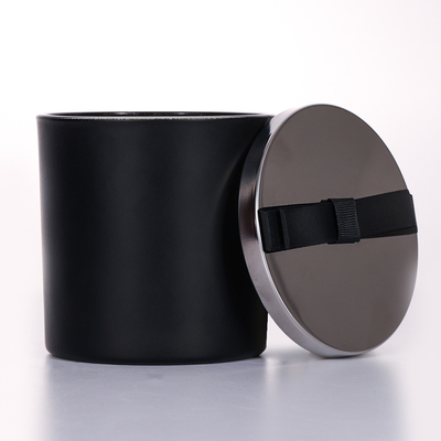 Aangepaste Oem van de de Wasluxe van de Luxe Grote Soja van het Glasaromatherapy van de het Parfumwoodwick Bemerkte Kaars de Houderskruiken voor Vrouwengift S