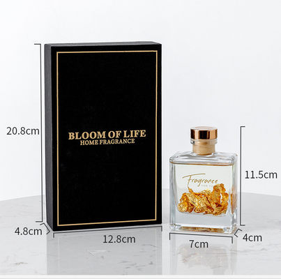 Van de de Etherische oliegeur van huisaromatherapy het Parfum Crystal Glass Bottle Reed Diffuser