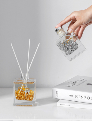 Van de de Etherische oliegeur van huisaromatherapy het Parfum Crystal Glass Bottle Reed Diffuser