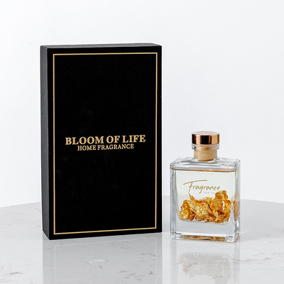 Van de de Etherische oliegeur van huisaromatherapy het Parfum Crystal Glass Bottle Reed Diffuser