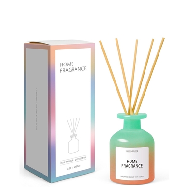 Van de de Flessenlucht van de Aromatherapyetherische olie van het de Slaapkamerglas Verse de Flessenbloem Reed Diffuser