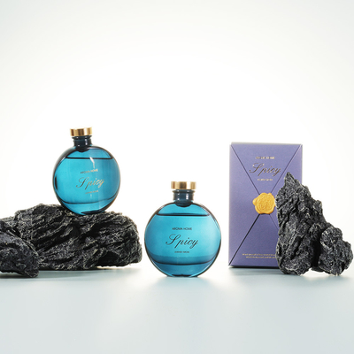 Nieuw de Waaier Blauw Huis Reed Diffuser van het aromahuis 100 Ml met de Luxereeks van de Giftdoos