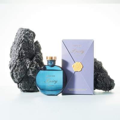Nieuw de Waaier Blauw Huis Reed Diffuser van het aromahuis 100 Ml met de Luxereeks van de Giftdoos