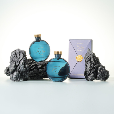 Nieuw de Waaier Blauw Huis Reed Diffuser van het aromahuis 100 Ml met de Luxereeks van de Giftdoos