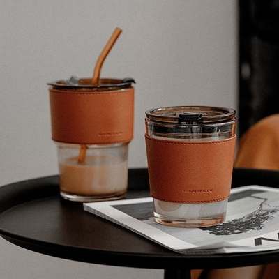 Hoog - van de de Sojawas van kwaliteitsaromatherapy van de de Koffiekop bemerkte de Zwarte de Gift Vastgestelde Doos Kaars