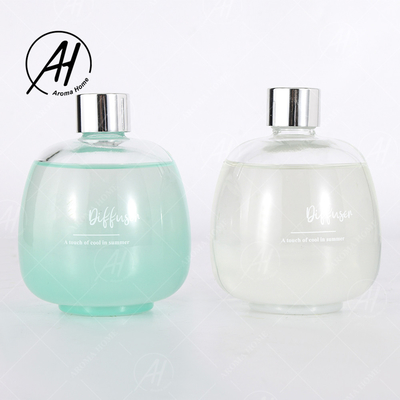 Koele van de het Glasfles van de de Zomerbel van het de Strookdeksel de Vezelstok Reed Diffuser Essential Oil Sets