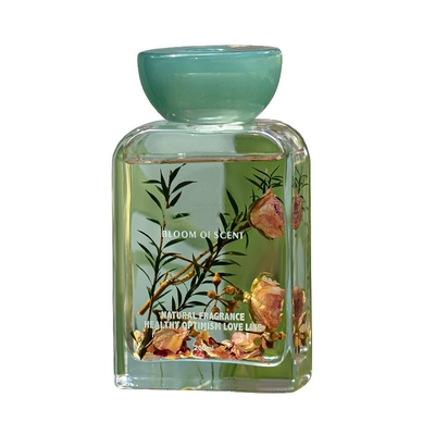 140ml van de het Deksel de Vastgestelde Zak van de etherische oliehars Verse Geur Reed Diffuser With Rose Flower