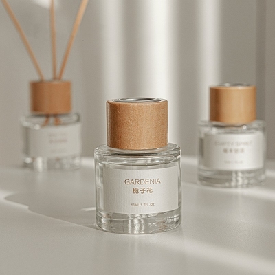 In van de de Verspreiderfles van het Voorraad50ml Aroma het Hotel van Reed Diffuser Air Freshener For