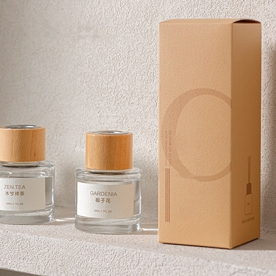 In van de de Verspreiderfles van het Voorraad50ml Aroma het Hotel van Reed Diffuser Air Freshener For