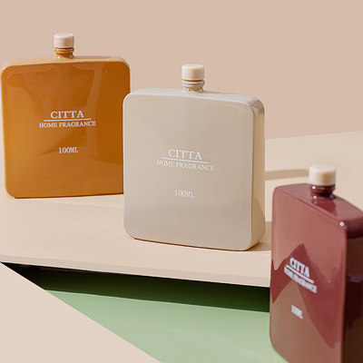 Lucht die van de de Geurolie van het Huisparfum de Stokglas Reed Diffuser Black fris worden