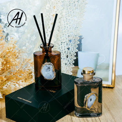 De Fles van het geurglas Geen Brandgeur Fireless Reed Diffuser For Home Decor