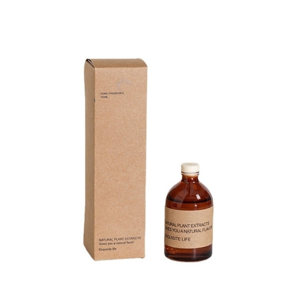 Van het de Flessen de Bruine Parfum 100ml van het Aromatherapyglas Luxe Reed Diffuser