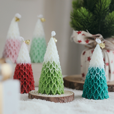 Van de de Luxekerstboom van het AROMAhuis In het groot van de de Vormnieuwigheid de Sojawas Bemerkte Kaars