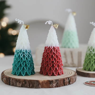 Van de de Luxekerstboom van het AROMAhuis In het groot van de de Vormnieuwigheid de Sojawas Bemerkte Kaars