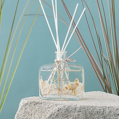 Het unieke van de de Doosdekking van de Flessengift van de de Containeroceaan Bemerkte Olie Glas Reed Diffuser