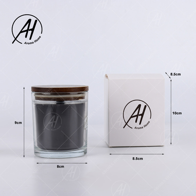 Van de de Chocoladegeur van de douaneluxe van de het Glaskruik de Bemerkte Kaars 8OZ Aroma