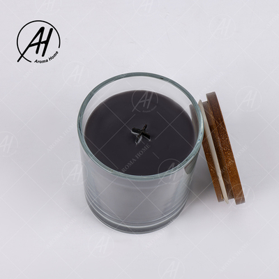 Van de de Chocoladegeur van de douaneluxe van de het Glaskruik de Bemerkte Kaars 8OZ Aroma