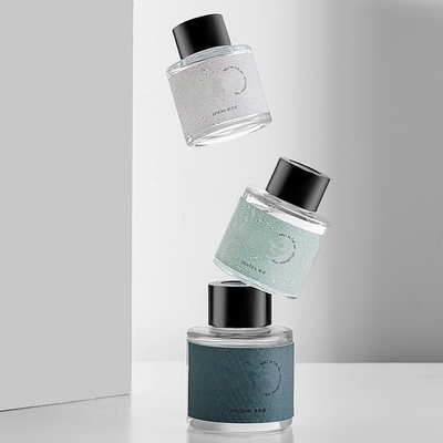 van de het Glasfles van 50ml Aromatherapy van de de Luchtverfrissing de Autoverspreider met de Mat van de Silicone niet Misstap