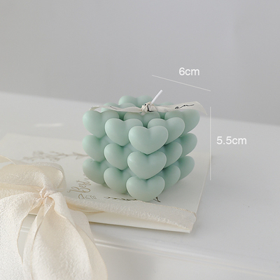 DIY-de de Kubuskaars van Rubik van de Nieuwjaarliefde bemerkte Geometrische Aromatherapy-Gift