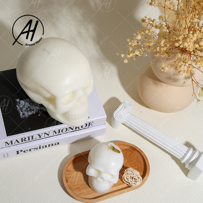 De Halloween Bemerkte van de de Sojakaars van de Luxeschedel Gevormde Ambacht Decoratieve Gift