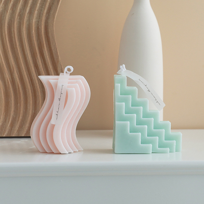 Van de douanegift Geometrische van Aromatherapy Binnenlandse S Kleine de Vormkaars van de het Huisgeur