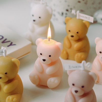 AROMAhuis DIY Leuk Aangepast Teddy Bear Shaped Scented Candle