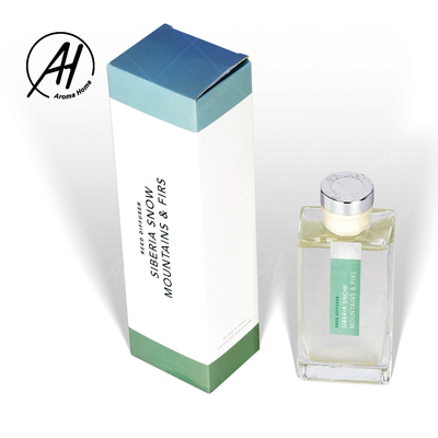Van de de Flessenolie van het hotelglas de de Luchtverfrissing plakt Reed Diffuser 100ML met de Verpakking van Doos