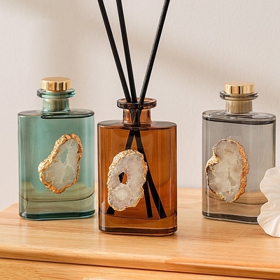 Luxe Home Geur Air Freshener Private Label Glasfles Reed Diffuser Sets