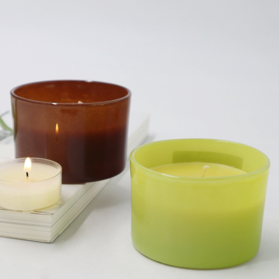 OEM van de het Huiskaars van het Soja de Was Bemerkte Aroma Kokosnoot en Kalk 4oz