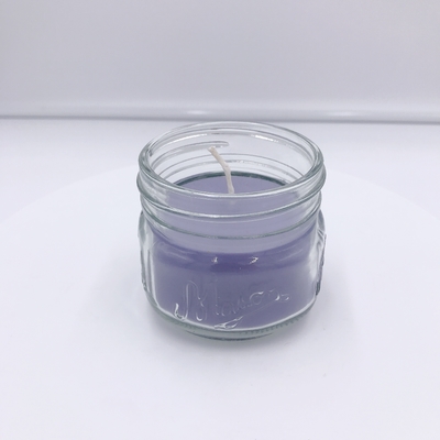 Lichtpaarse Bemerkte Aromatherapy-Vennotenkaars voor Massage